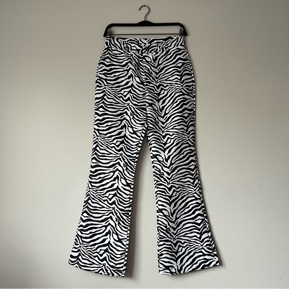 Zebra Print Pants